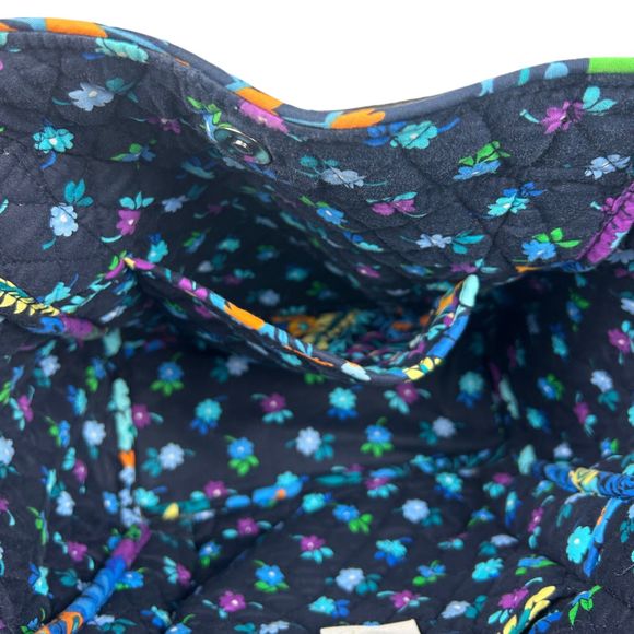 Vera Bradley Midnight Blues Tote - Picture 6 of 7